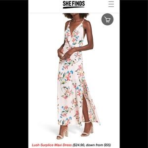 LUSH Maxi dress (SheFinds.com)